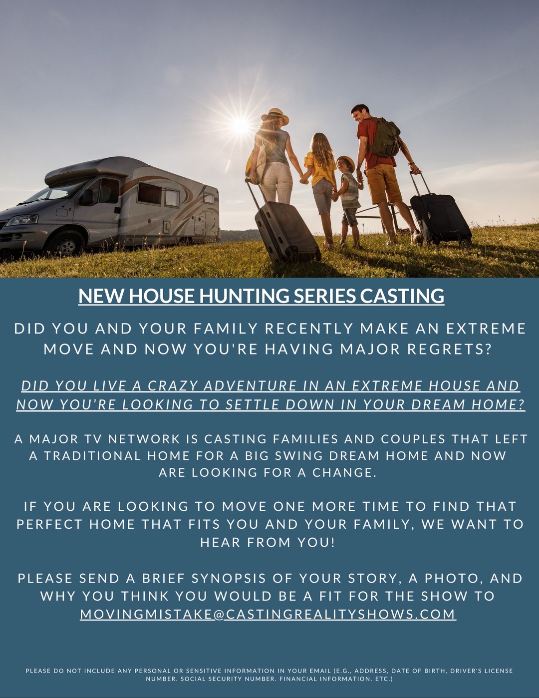 New House Hunting Series Casting: Are You Ready for a Change?