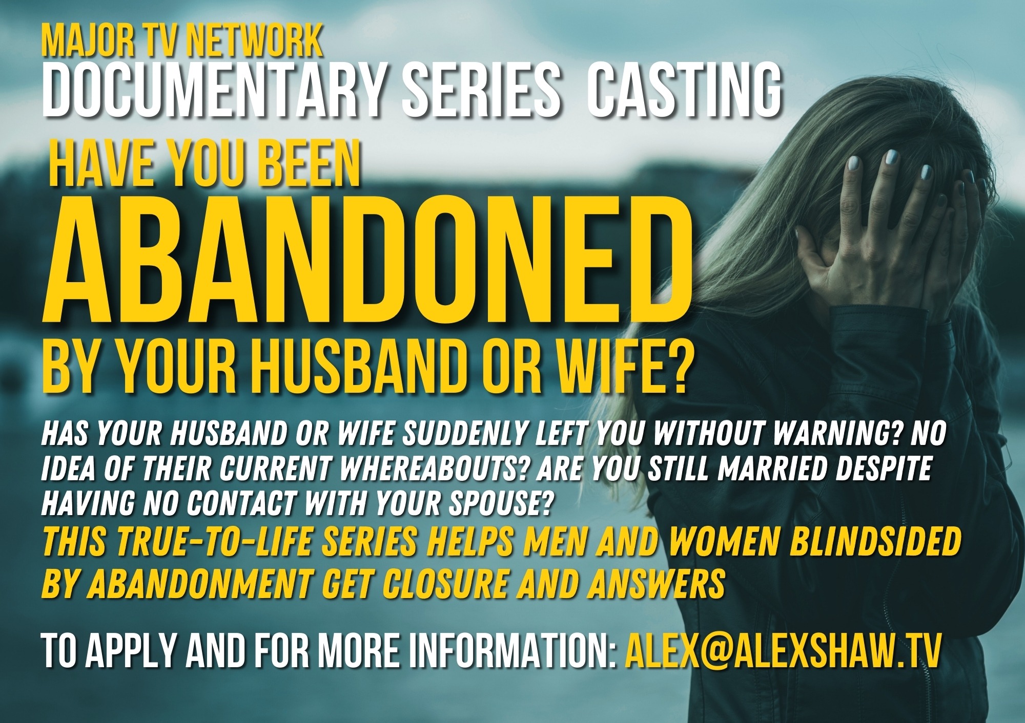 Abandoned: By your Husband or Wife?